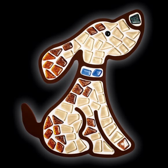 Детский набор для творчества хрустальная мозаика "Собачка" MA7005