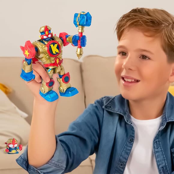 Игровой набор Супербот Голден Армор SuperThings S PSTSP116IN90 робот, казум-кид, фигурка