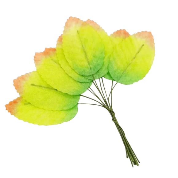 Декоративні листочки для творчості ЕД-548, 10 листочків