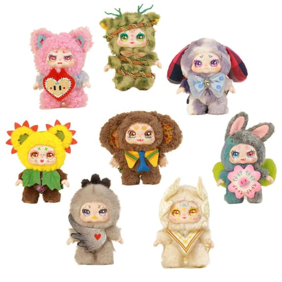 Колекційна м'яка іграшка з кільцем Kimmon Зачароване створіння POP TOP 556015 в асортименті