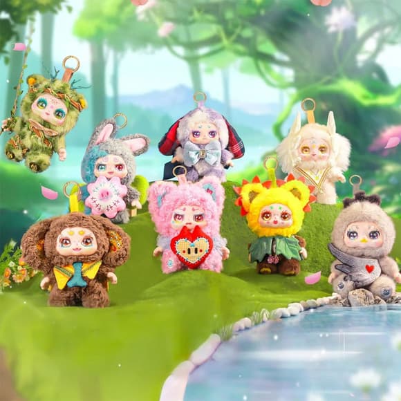 Колекційна м'яка іграшка з кільцем Kimmon Зачароване створіння POP TOP 556015 в асортименті