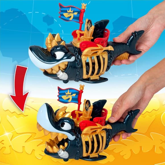 Дитячий іграшковий набір з фігурками "Королівська чорна акула" PIRATIX PPXSP112IN11