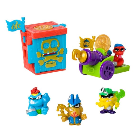 Дитячий іграшковий набір з фігурками "Піратські пригоди" PIRATIX PPX1D226IN00 серії "Golden Treasure"