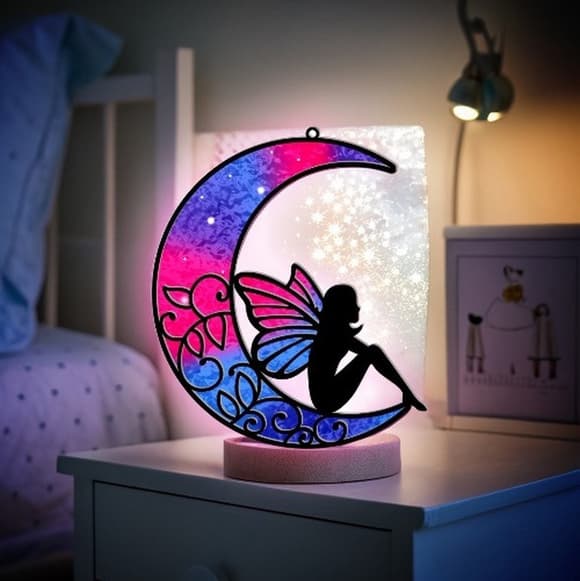 Набір для вітражного живопису за номерами "Красива Казка" FDSGK-12