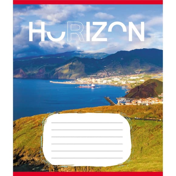 Тетрадь общая "Горизонт" 096-640014L-5 в линию, 96 листов 