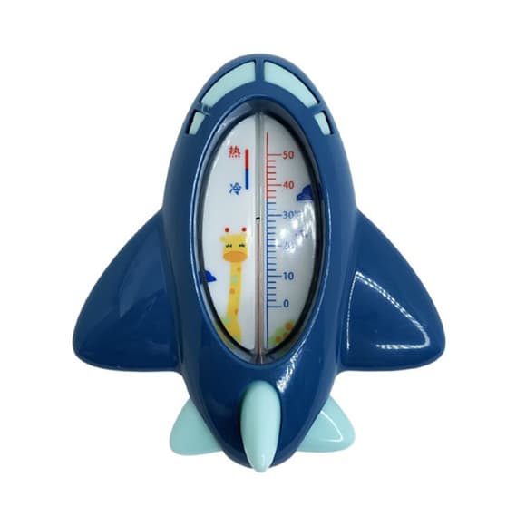 Игрушка-термометр для ванной "Самолет" MGZ-1106(Blue)