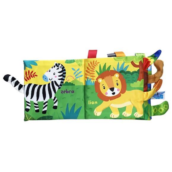 Интерактивная развивающая книжечка "Джунгли" MGZ-1219