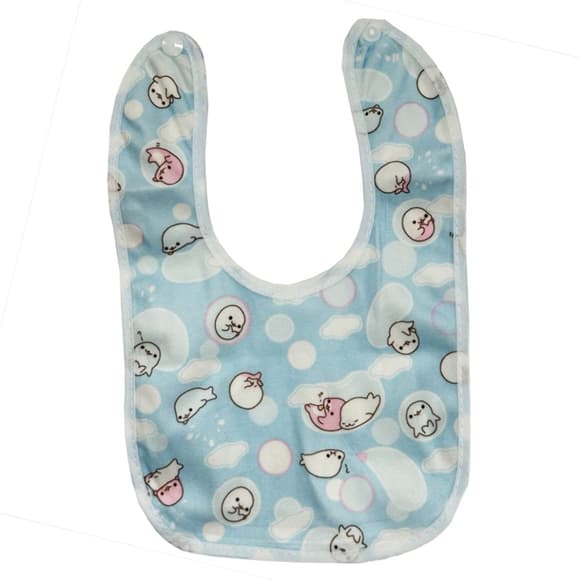 Детский тканевой слюнявчик MGZ-0600-7 на кнопке