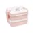 Контейнер для їжі подвійний "The one and only" 6301(Pink) 