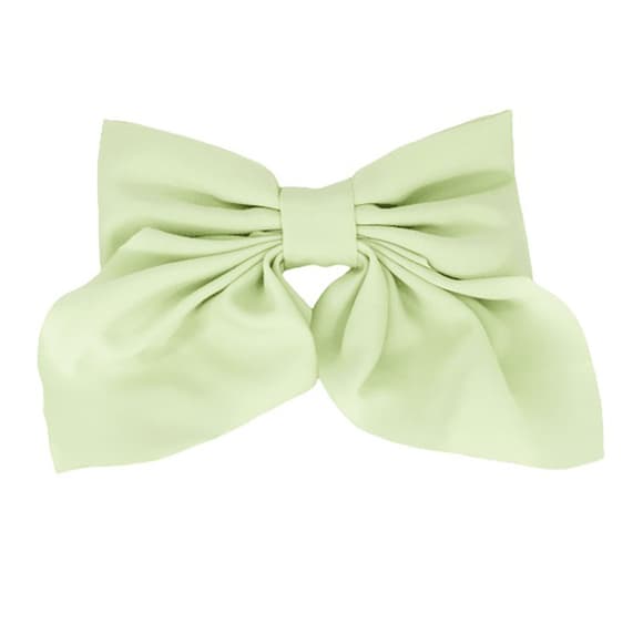 Заколка-бант для волос детская 0900-192-1 из ткани 