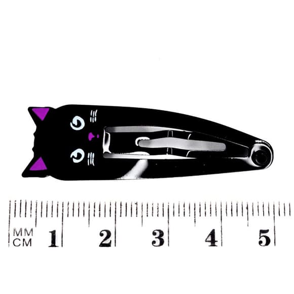 Затискач-хлопавка для волосся "Кошечки" 1200-214, 6 штук