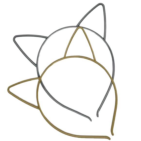 Обідок для волосся "В ушка" 0106-205, 12 штук