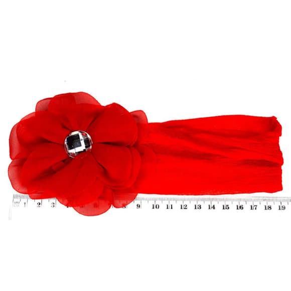 Детские повязки на голову с цветком 0107-035-1, 3 штуки