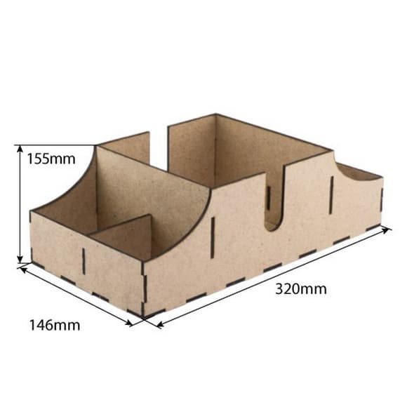 Заготовка для декорирования "Органайзер для кухонных аксессуаров и салфеток" FDPO-023
