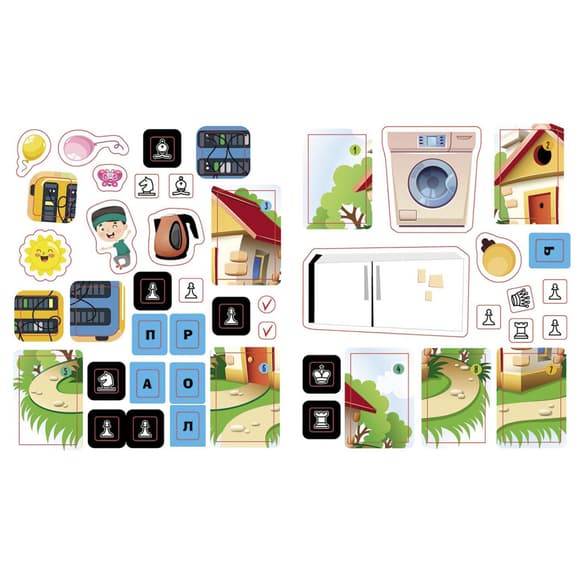 Познавательные активити Смартфоны 1270003 с наклейками