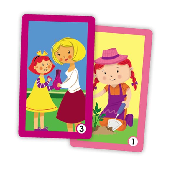 Розвиваюча карткова гра Склади історію 901969 Clever book