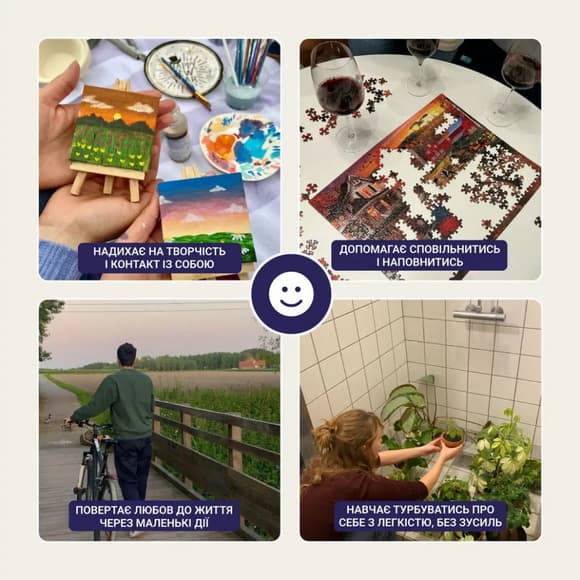 Настільна гра "Кубики Натхнення" 0039MG 9 кольорових кубиків + 54 простих дії