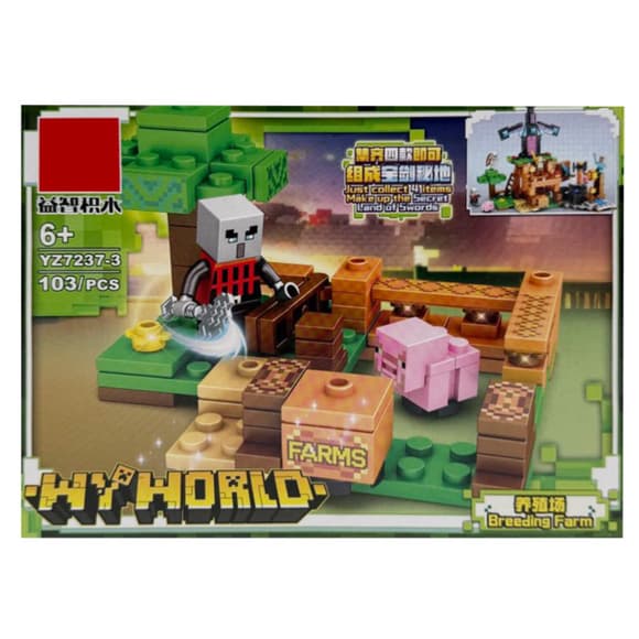 Дитячий конструктор "Minecraft" YZ7237-3, 103 деталі