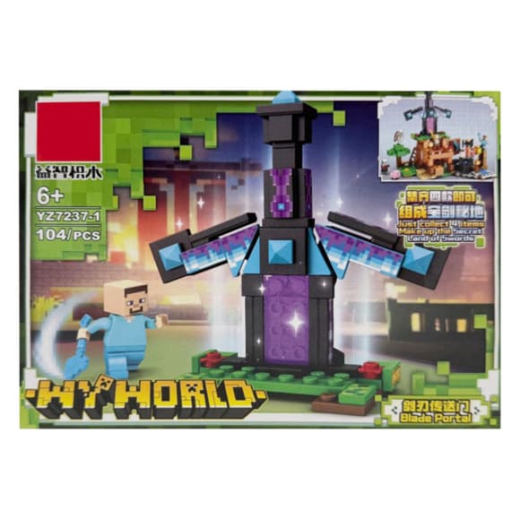 Детс кий конструктор "Minecraft" YZ7237-1, 104 детали