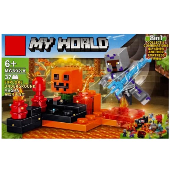 Детс кий конструктор "Minecraft" MG692-8, 37 деталей