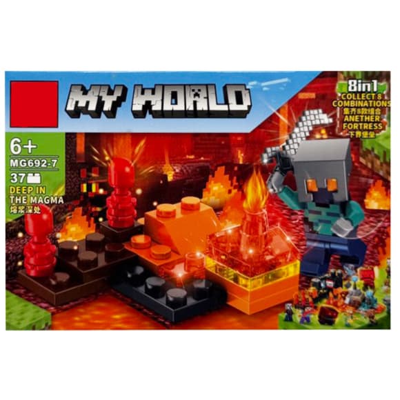 Дитячий конструктор "Minecraft" MG692-7, 37 деталей