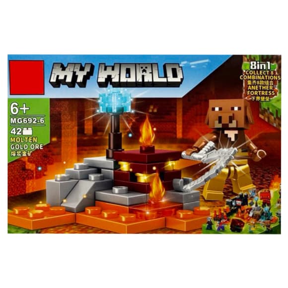 Детски й конструктор "Minecraft" MG692-6, 42 детали