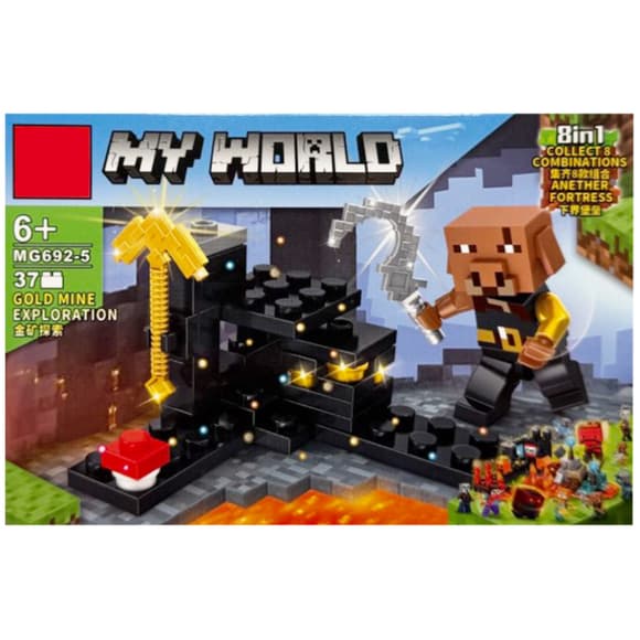 Детс кий конструктор "Minecraft" MG692-5, 37 деталей