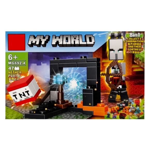 Дитячий конструктор "Minecraft" MG692-4, 47 деталей