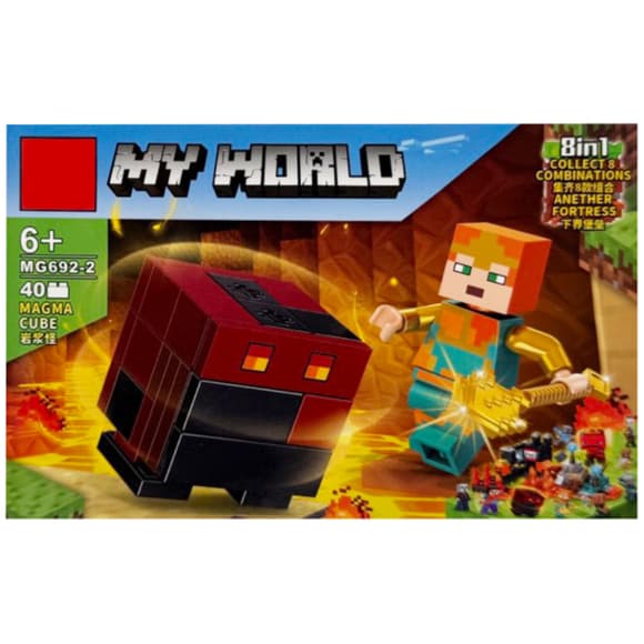 Дитячий конструктор "Minecraft" MG692-2, 40 деталей