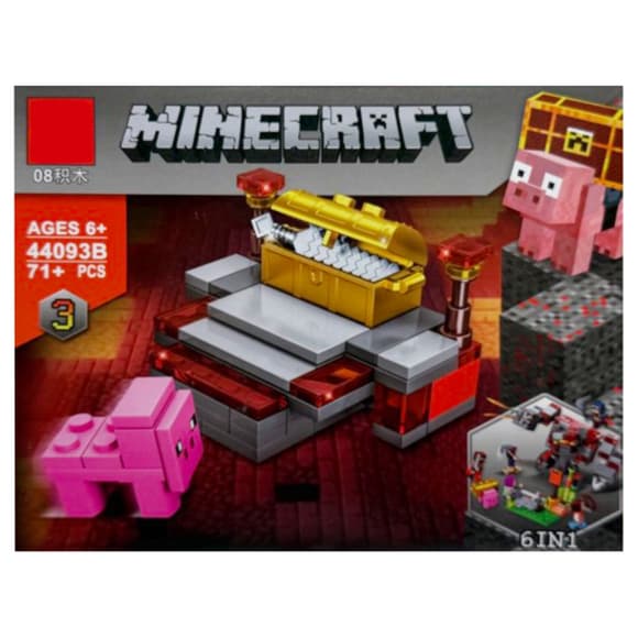 Дитячий конструктор "Minecraft" 44093B-3, 71 деталь