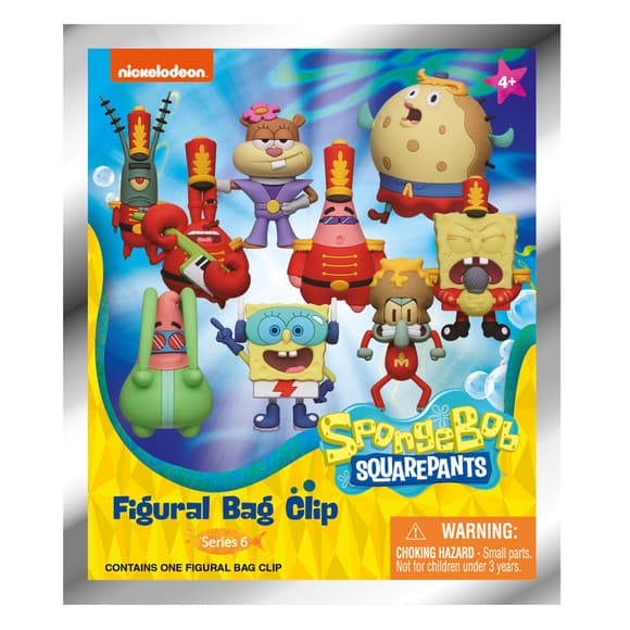 Игровая фигурка на клипсе "Губка Боб" Monogram 63345 серии "Nickelodeon"