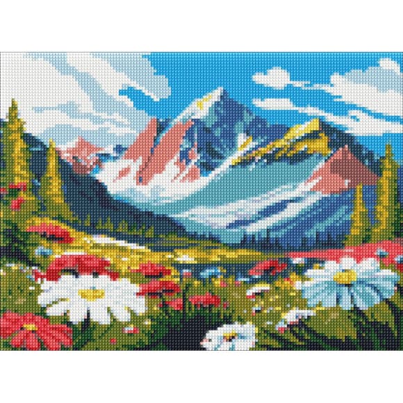 Алмазна мозаїка "Контрасти природи" ©art_selena_ua AMO8136, 30х40 см 