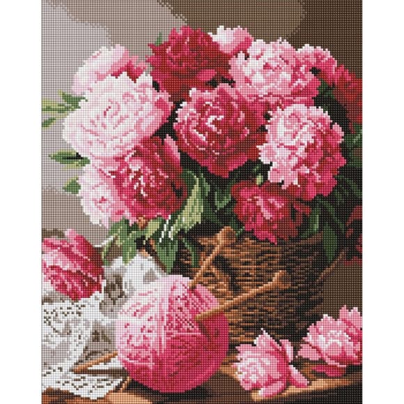 Алмазна мозаїка "Таємниці пелюсток" ©art_selena_ua AMO8180, 40х50 см 