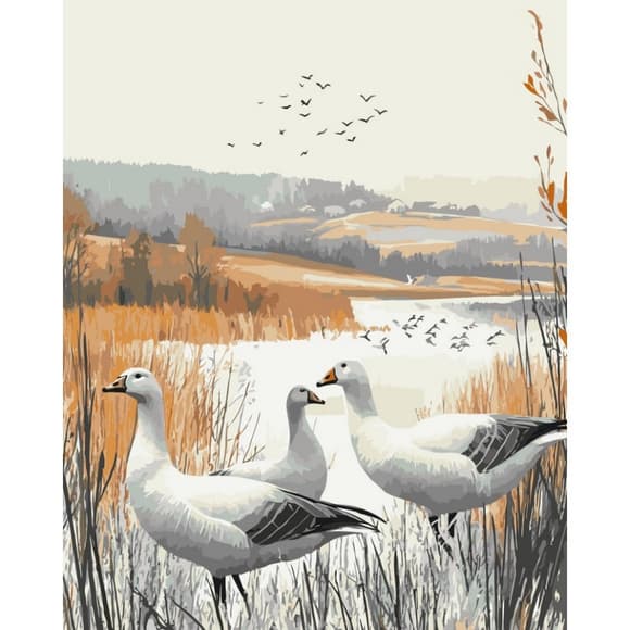 Картина по номерам "Осенние тени" 11578-AC 40х50 см