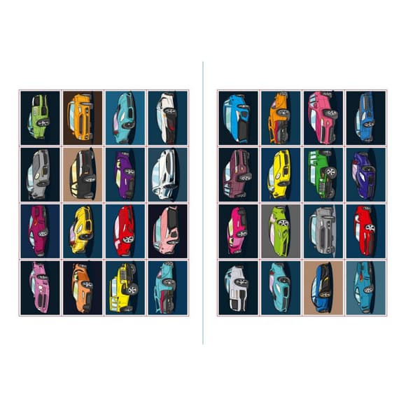 Дитяча розмальовка зі стікерами "Автопарк" CB26, 16 сторінок