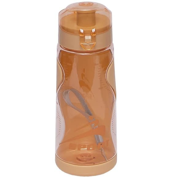 Бутылка для воды "Цилиндр" 6907(Orange) оранжевый 0,5 л