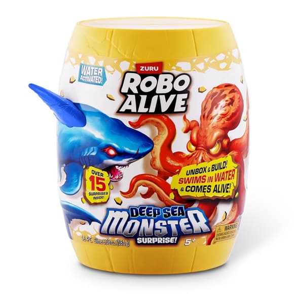 Інтерактивний ігровий набір "Глибоководний сюрприз: Велика біла акула" ROBO ALIVE S1 Pets & Robo Alive 71155A