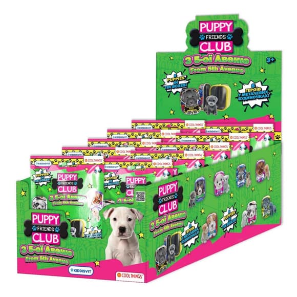 Фигурка-сюрприз "Щенки с 5-й Авеню" Cool Things PC059 серии "Puppy Club"