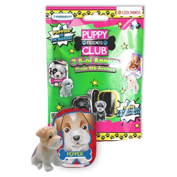 Фигурка-сюрприз "Щенки с 5-й Авеню" Cool Things PC059 серии "Puppy Club"