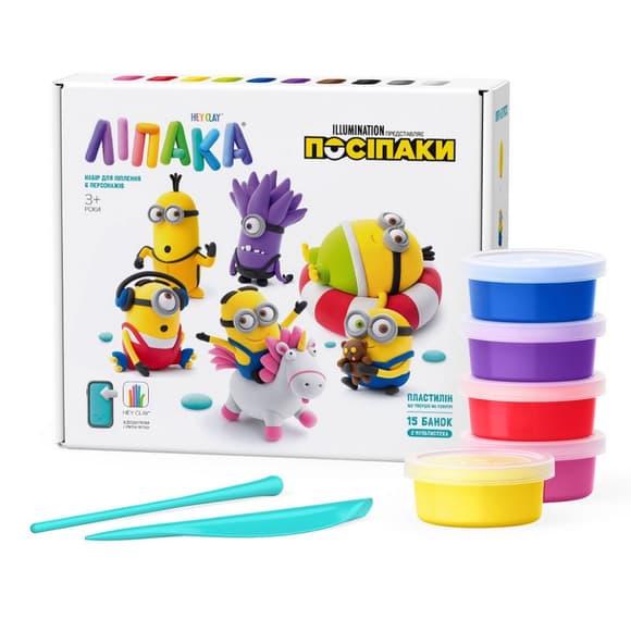 Меганабір пластиліну "Посипаки" ЛІПАКА 15026-UA01 самостійно твердне