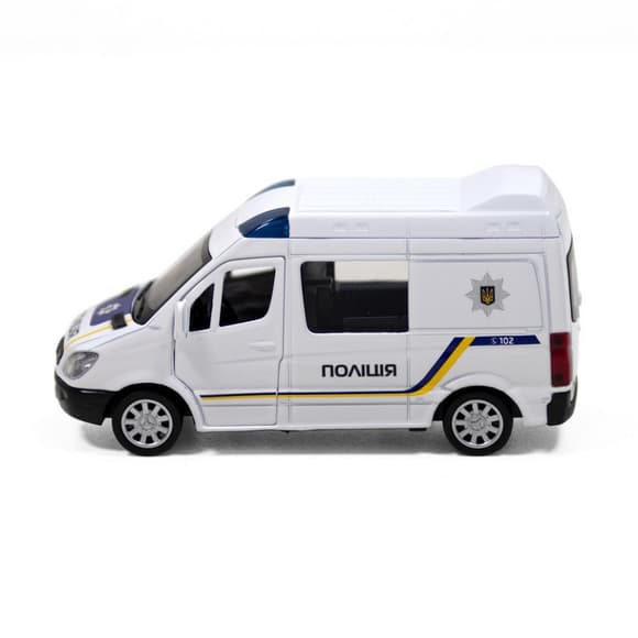 Автомодель детская Полиция Mersedes-Benz Sprinter TechnoDrive 250294 инерционная