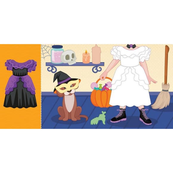 Дитяча книжка з наклейками Одягни ляльку "Модниця Аліса на карнавалі" 615010