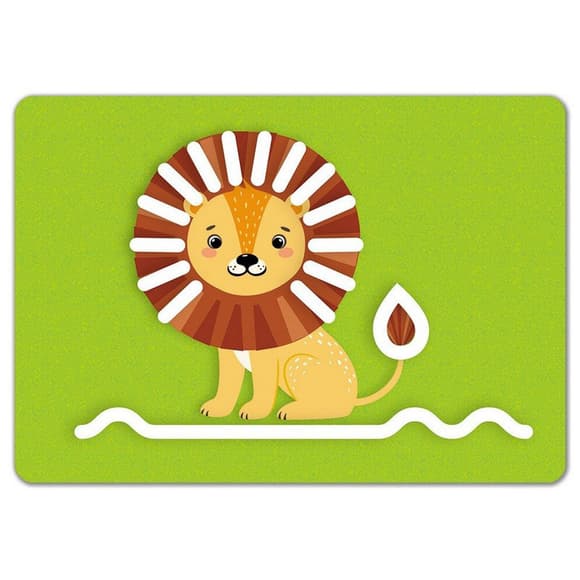 Детские развивающие карточки "Пиши-стирай Веселые животные" 1781004