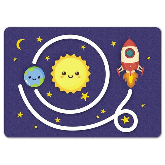 Дитячі розвивальні картки "Пиши- стирай Готуємо руку до письма" 1781003