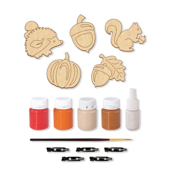 Набор заготовок для создания значков "Осенние мотивы" FDCKW-060