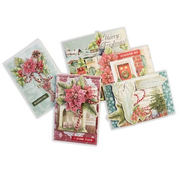 Набор для создания поздравительных открыток "Winter wonders" FDGCK-017