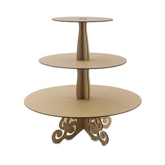 Заготовка для декорування "Підставка для солодощів Кругла" FDPO-088