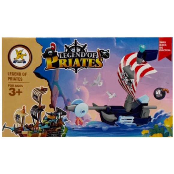 Конструктор детский "Legend of Priates" SM194B-9, 47 деталей