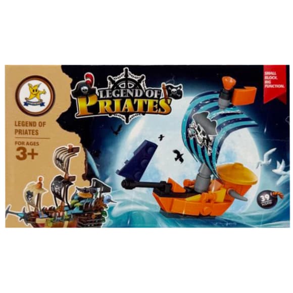Конструктор детский "Legend of Priates" SM194B-12, 39 деталей