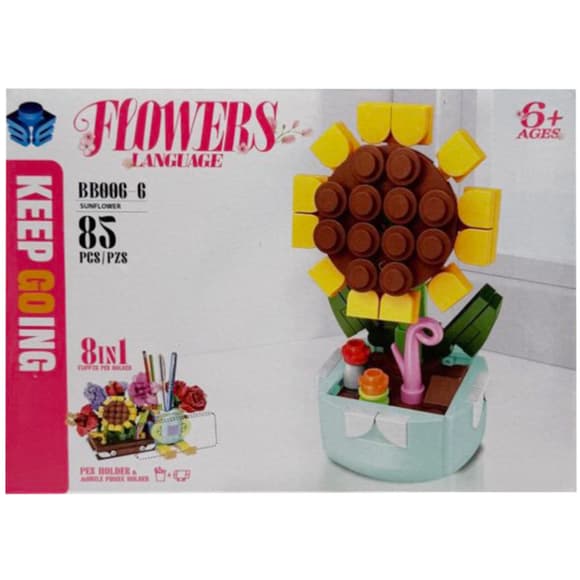 Конструктор дитячий "Sunflower" BB006-6, 85 деталей